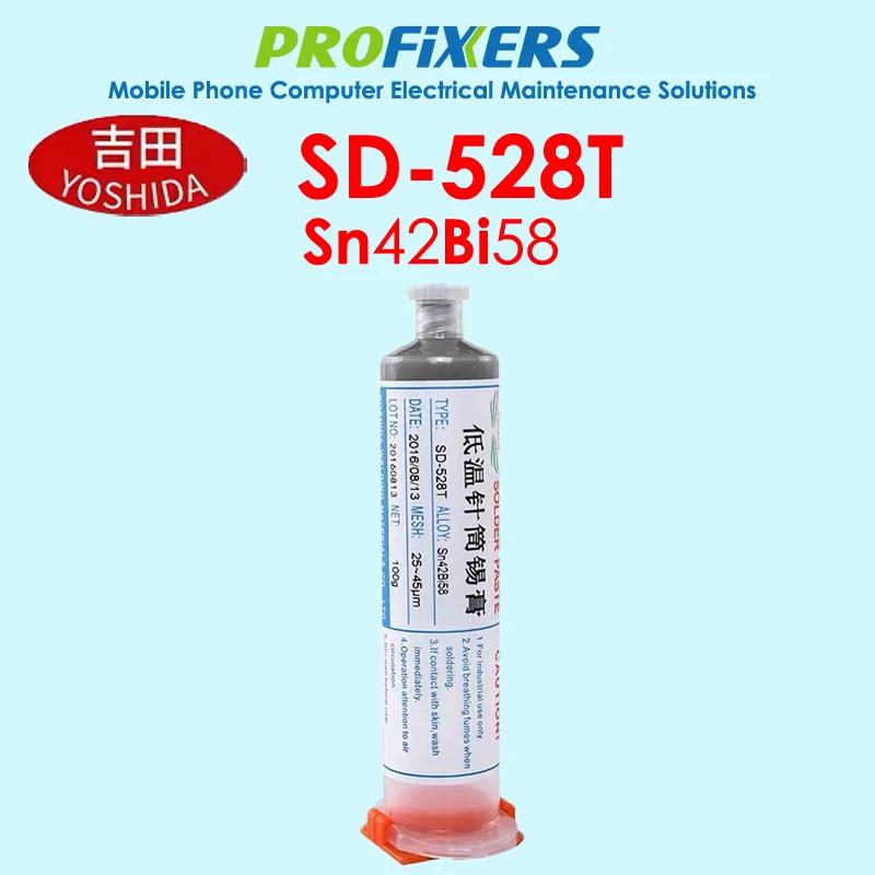 SD-528T Sn42Bi58   ÷ BGA SMT LED  SMT ִ ̽Ʈ 100g